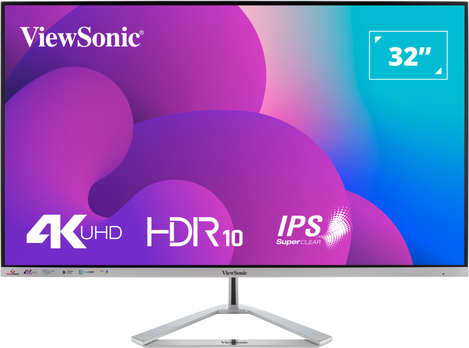 Монитор ViewSonic VX3276-4K-mhd 32" 4K Frameless Entertainment Monitor