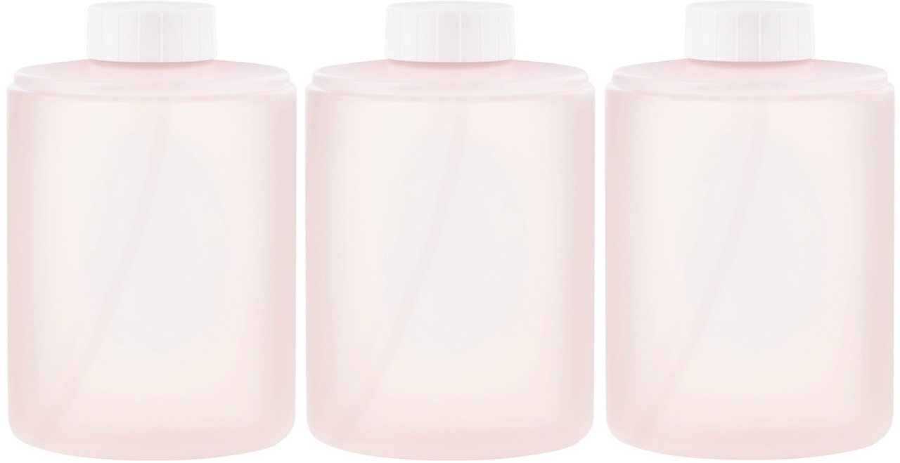 Резервен патрон с течен сапун за диспенсър Xiaomi Automatic Soap Dispenser (3 бр) - розов с аромат