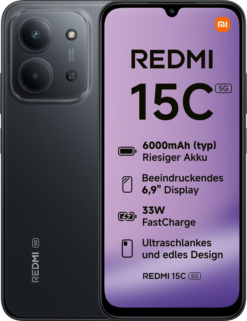 Xiaomi Redmi 15C 5G 128GB + 4GB RAM