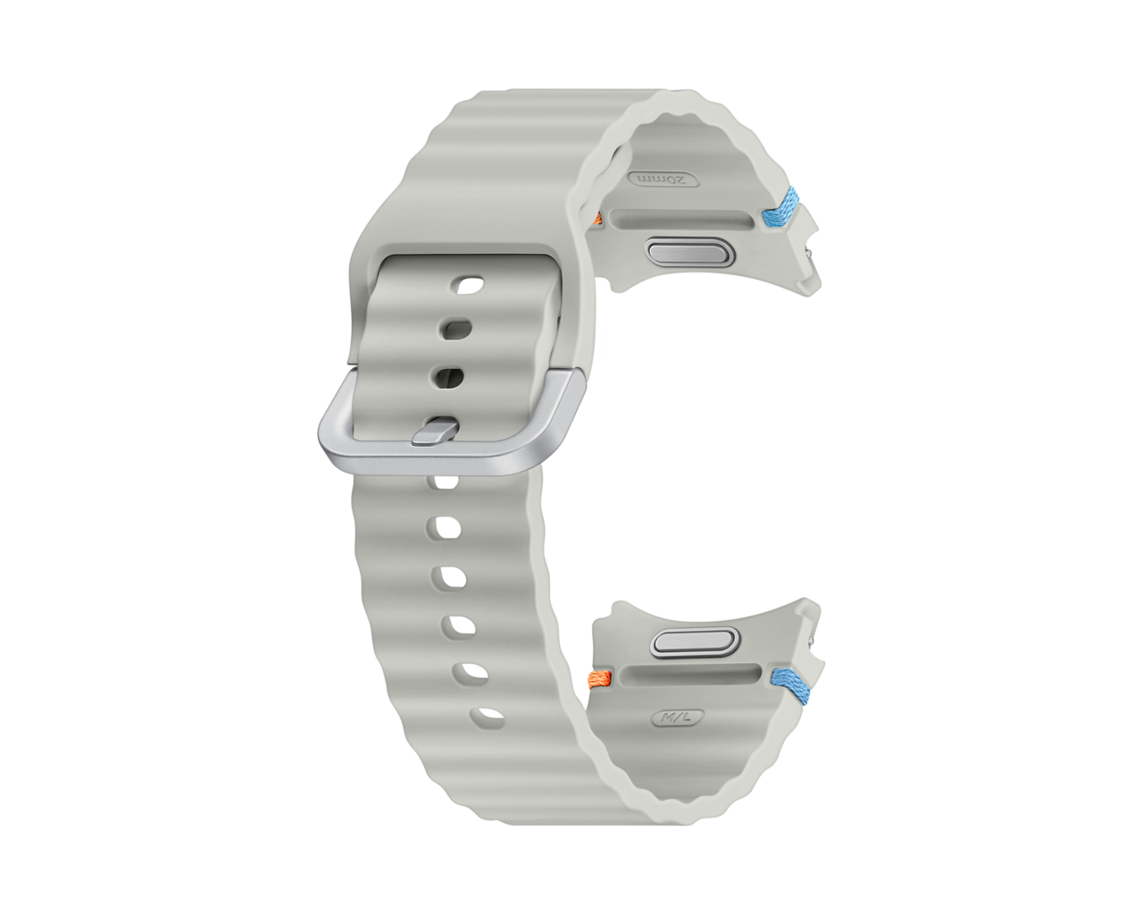 Спортна каишка Sport Band за Samsung Galaxy Watch 7 20mm M/L - Silver