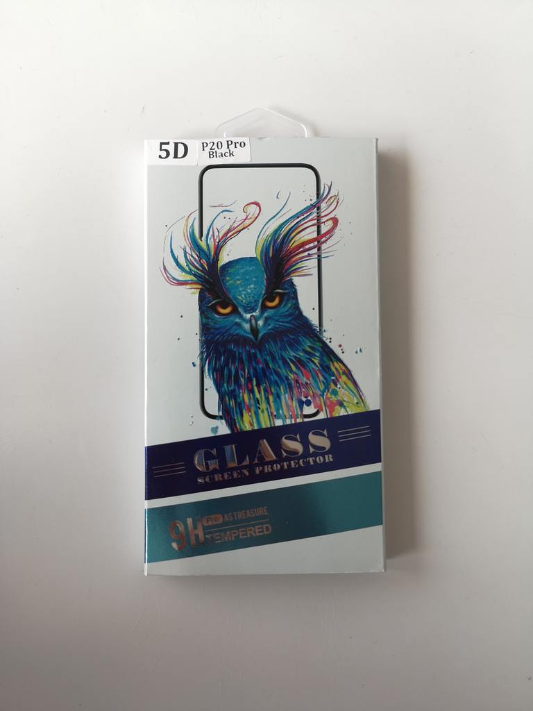5D Стъклен протектор за Huawei P20 Pro