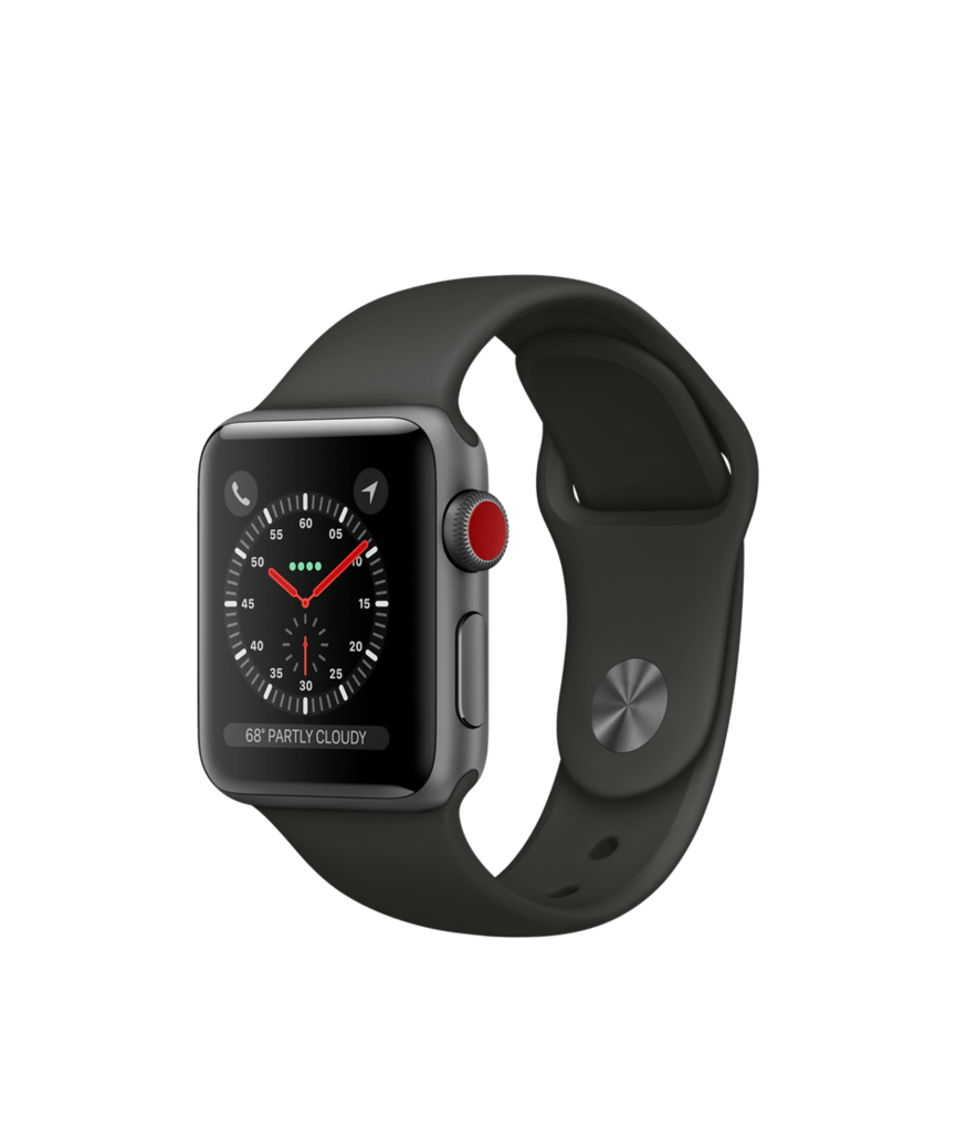 apple watch grey series 3