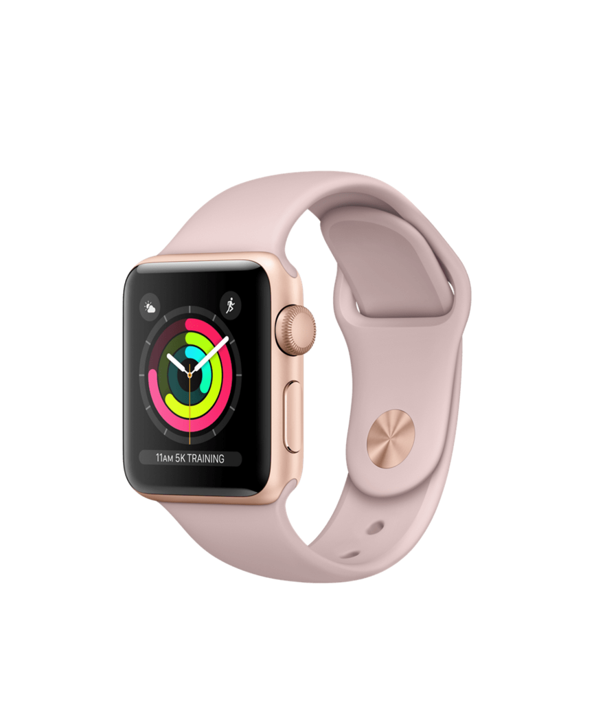apple watch 3 series 38mm gold
