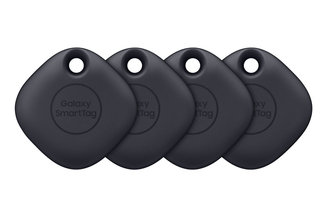 Samsung Smart Tag Bluetooth Tracker 4 pack - Black