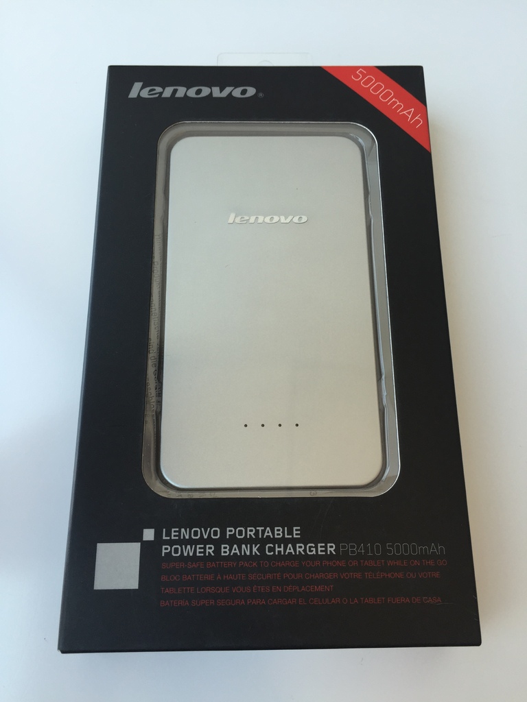 Power Bank батерия Lenovo PB410 5000 mAh