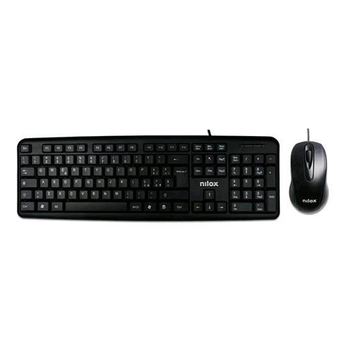 USB KIT Keyboard + Optical Mouse Nilox
