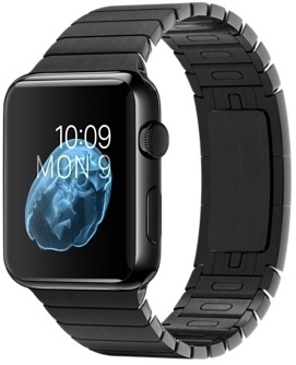 42mm space black milanese loop