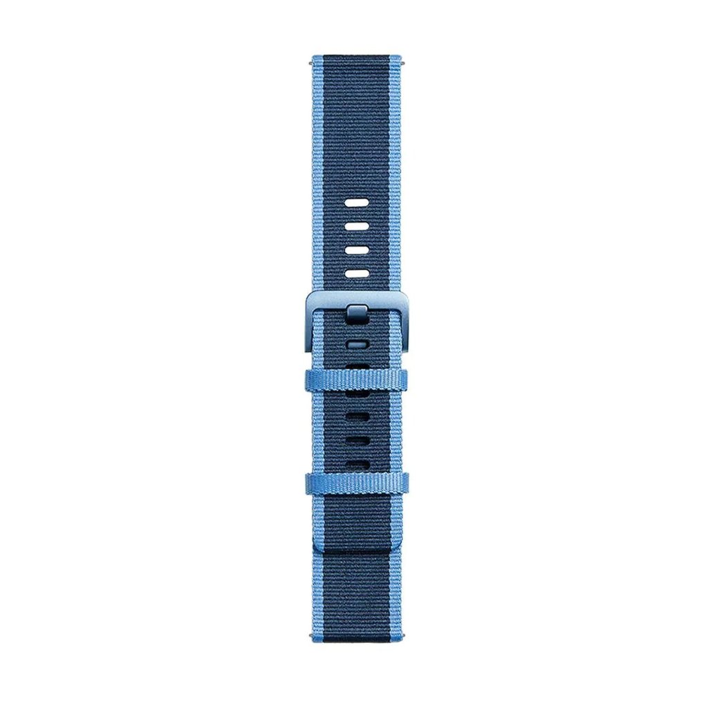 Braided Nylon каишка за Xiaomi Watch S1 Active Strap - Navy Blue