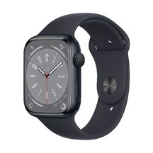 Apple Watch Series 8 45mm Midnight Aluminium Case with Midnight Sport Band