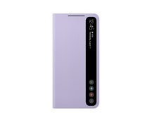 Smart Clear View Cover калъф за Samsung Galaxy S21 FE - Lavender