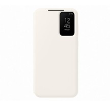 Smart View Wallet Case калъф за Samsung Galaxy S23+ plus - Cream