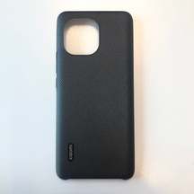 Rugged Vegan Leather Case за Xiaomi Mi 11 - Carbon Black