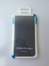 Flip wallet Cover за Galaxy S6 edge+ plus кожа