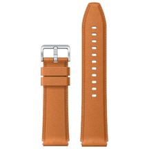 Кожена каишка за Xiaomi Watch S1 Strap - Brown