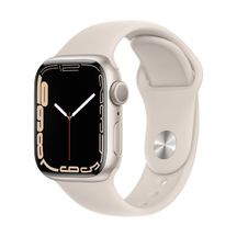 Apple Watch Starlight Aluminum Case with Sport Band 41 mm Series 7 