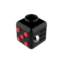 Анти стрес кубче Fidget Cube - black/red