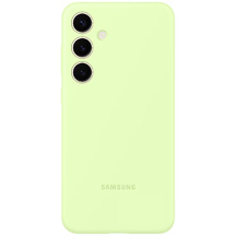 Silicone Case калъф за Samsung Galaxy S24 - Light Green