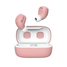 Bluetooth TWS слушалки TRUST Nika Compact Earphones - Pink