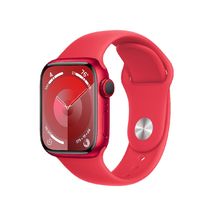 Apple Watch Series 9 GPS 41mm Red Aluminium Case with Red Sport Band