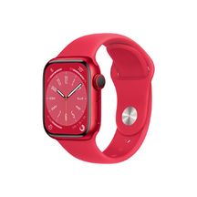 Apple Watch Series 8 GPS + Cellular 41mm Red Aluminium Case with Red Sport Band 