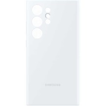 Silicone Case калъф за Samsung Galaxy S24 Ultra - White