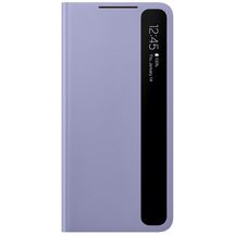 Smart Clear View Cover калъф за Samsung Galaxy S21+ plus - Violet