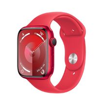 Apple Watch Series 9 GPS 45mm Red Aluminium Case with Red Sport Band