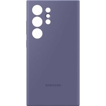 Silicone Case калъф за Samsung Galaxy S24 Ultra - Violet