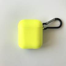 Силиконов калъф за Apple Airpods - Yellow