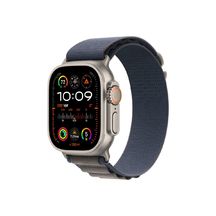 Apple Watch Ultra 2 GPS + Cellular 49mm Titan Case with Blue Alpine Loop