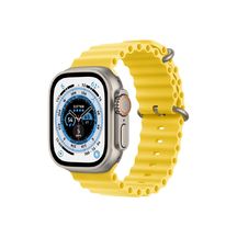 Apple Watch Ultra GPS + Cellular 49mm Titan Case with Yellow Ocean Band
