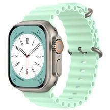 Каишка Mint Ocean Band Fluoroelastomer за Apple Watch и Watch Ultra