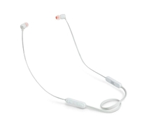 Bluetooth слушалки JBL T110BT In-ear headphones - white