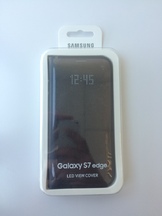 LED Flip Wallet калъф за Samsung Galaxy S7 edge