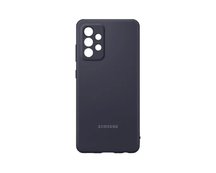Silicone Cover кейс за Samsung Galaxy A52 - Black
