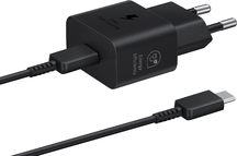 Оригинално бързо зарядно Samsung TP2510X 25W GaN с USB-C кабел