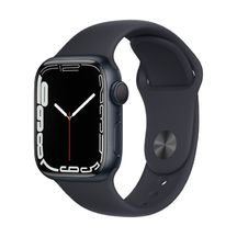 Apple Watch Midnight Black Aluminum Case with Sport Band 41 mm Series 7 