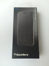 Leather Flip case калъф за BlackBerry Z30