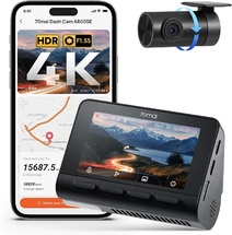 Видеорегистратор Xiaomi 70Mai Dash Cam 4K A800SE + Rear Camera Set RC22