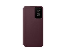 Smart Clear View Cover калъф за Samsung Galaxy S22+ plus - Burgundy