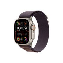 Apple Watch Ultra 2 GPS + Cellular 49mm Titan Case with Indigo Alpine Loop