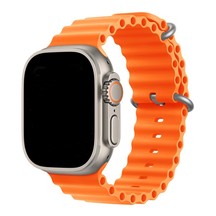 Каишка Orange Ocean Band Fluoroelastomer за Apple Watch и Watch Ultra