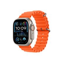 Apple Watch Ultra 2 GPS + Cellular 49mm Titan Case with Orange Ocean Band