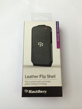 Leather Flip Shell калъф за BlackBerry Q10