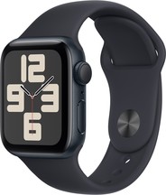 Apple Watch SE (2023) 40mm Midnight Aluminum Case with Midnight Sport Band