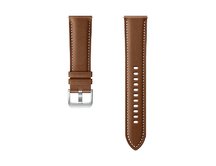 Кожена каишка Stitch Leather Band за Samsung Galaxy Watch 3 R840 22mm - Brown