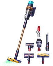 Вертикална прахосмукачка Dyson Gen5 Detect Absolute - Midnight Blue/Copper