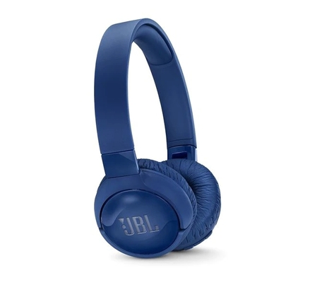 Bluetooth слушалки JBL T600BTNC headphones - blue