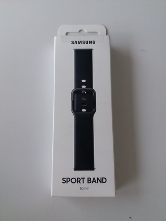 Силиконова каишка за Samsung Galaxy Watch Active R500 20mm - Black