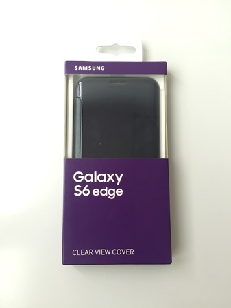 Clear View Cover за Galaxy S6 edge